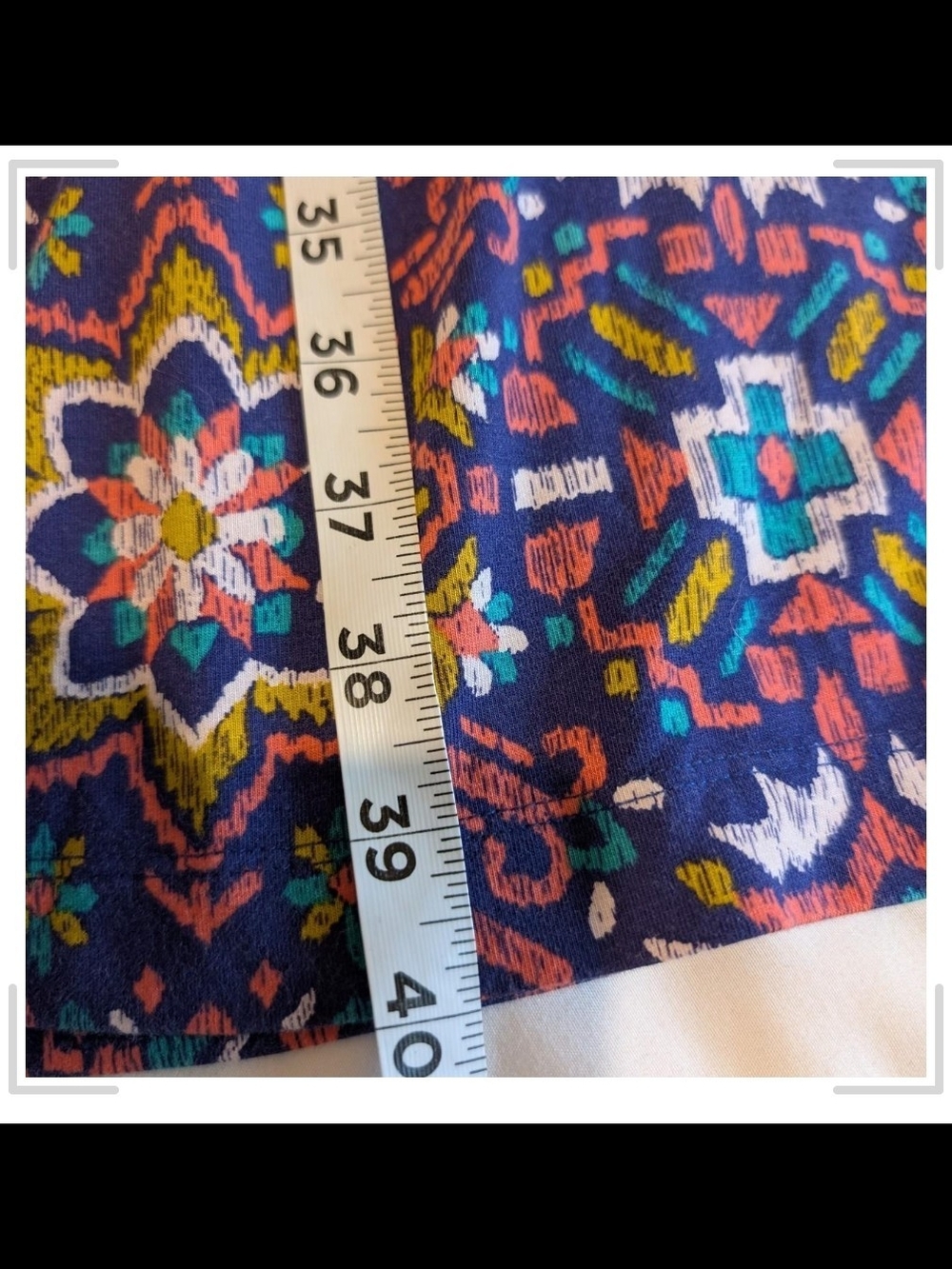 Pre-owned Women Multicolor Floral Mosaic Sleeveless Dress - Picture 6 of 8